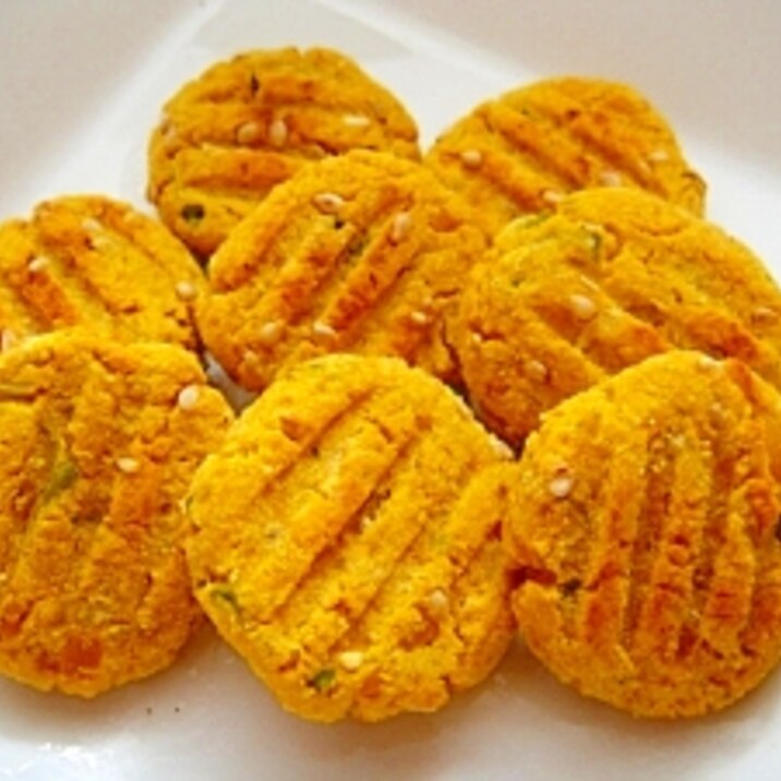 ワンコ用 かぼちゃとリンゴのソフトクッキー